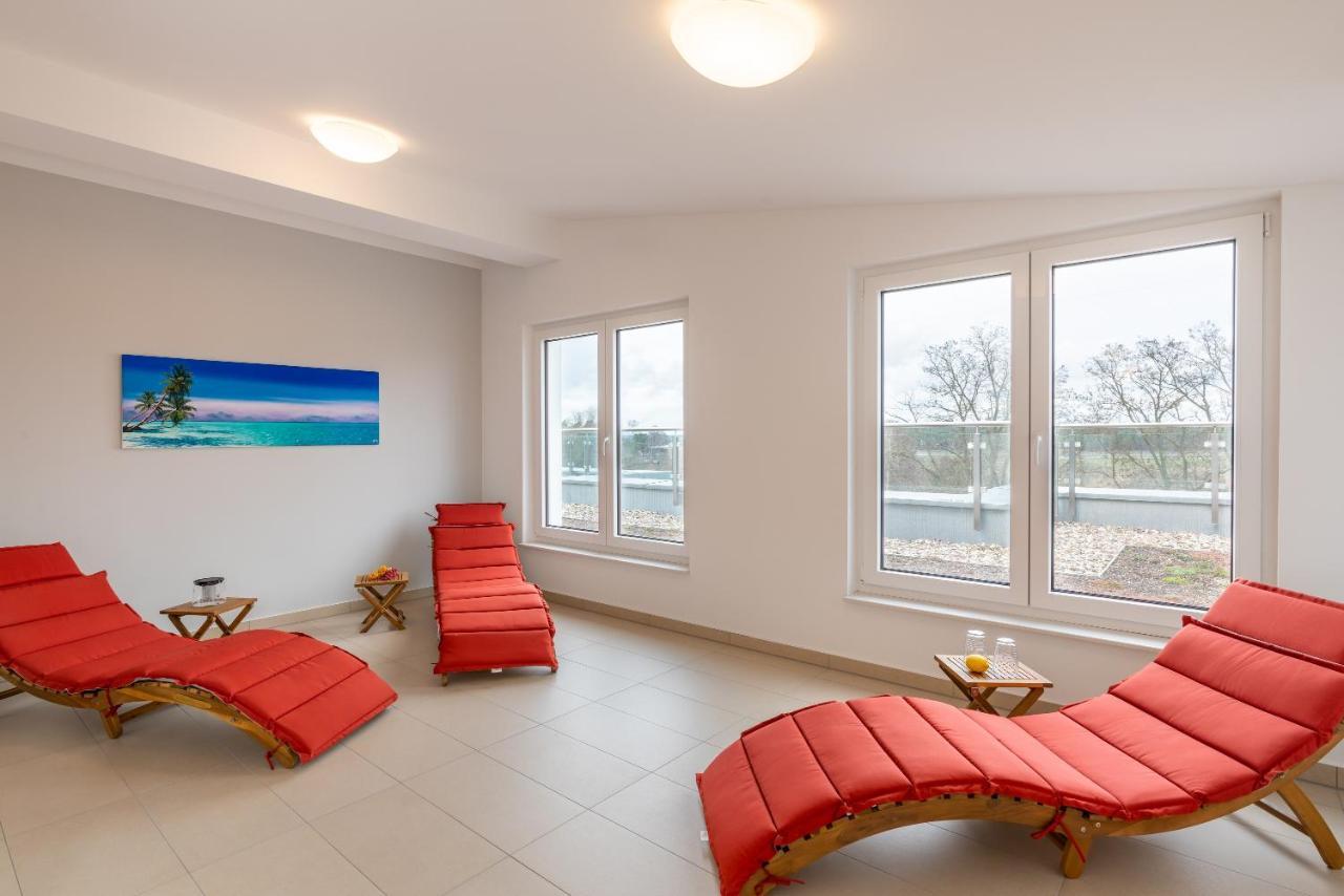 Terrassenwohnung "Gartenblick" - Haffresidenz Garz  ภายนอก รูปภาพ
